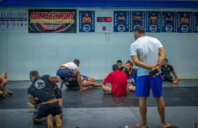 BJJ training at BigB MMA Saibaba Colony